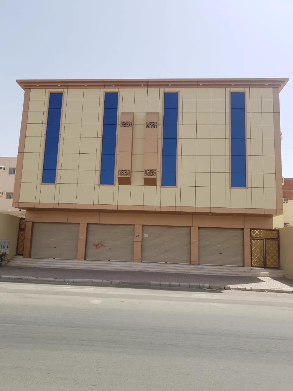 تكسية ألواح المنيوم كلادينج واجهة عمارة