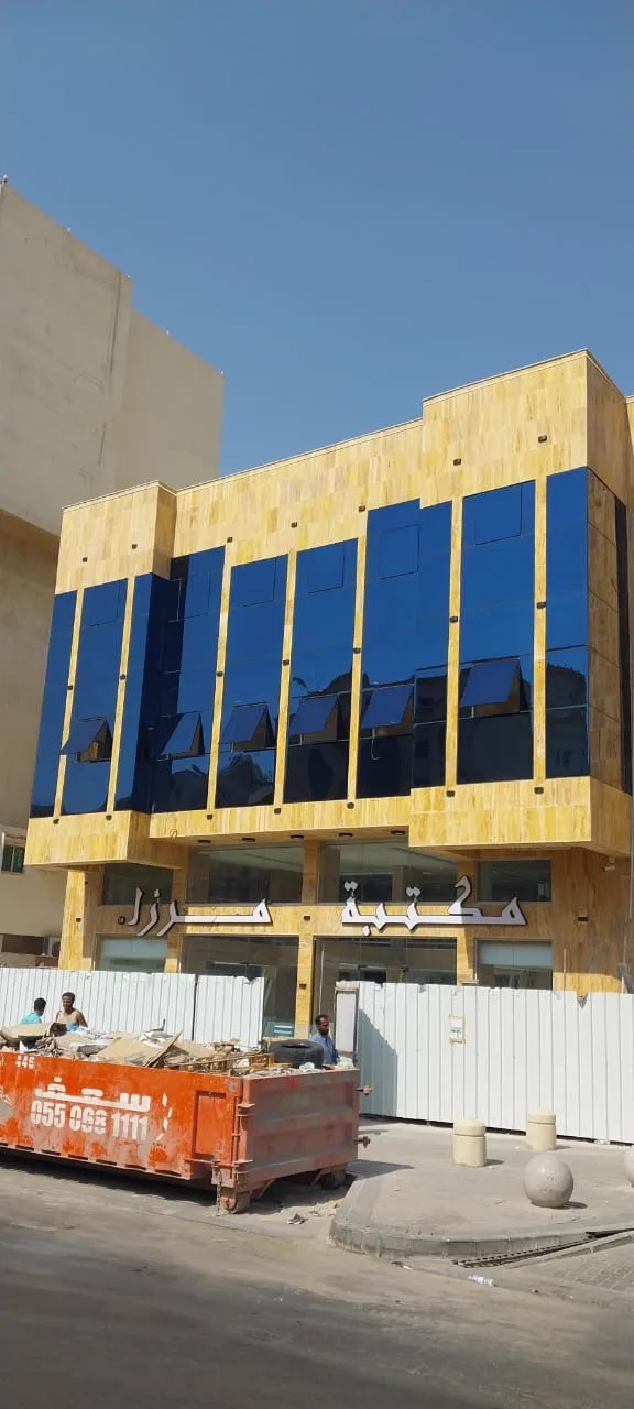 واجهات زجاجيه ستراكشر نظام سمارت واجهة عمارة سكنيه