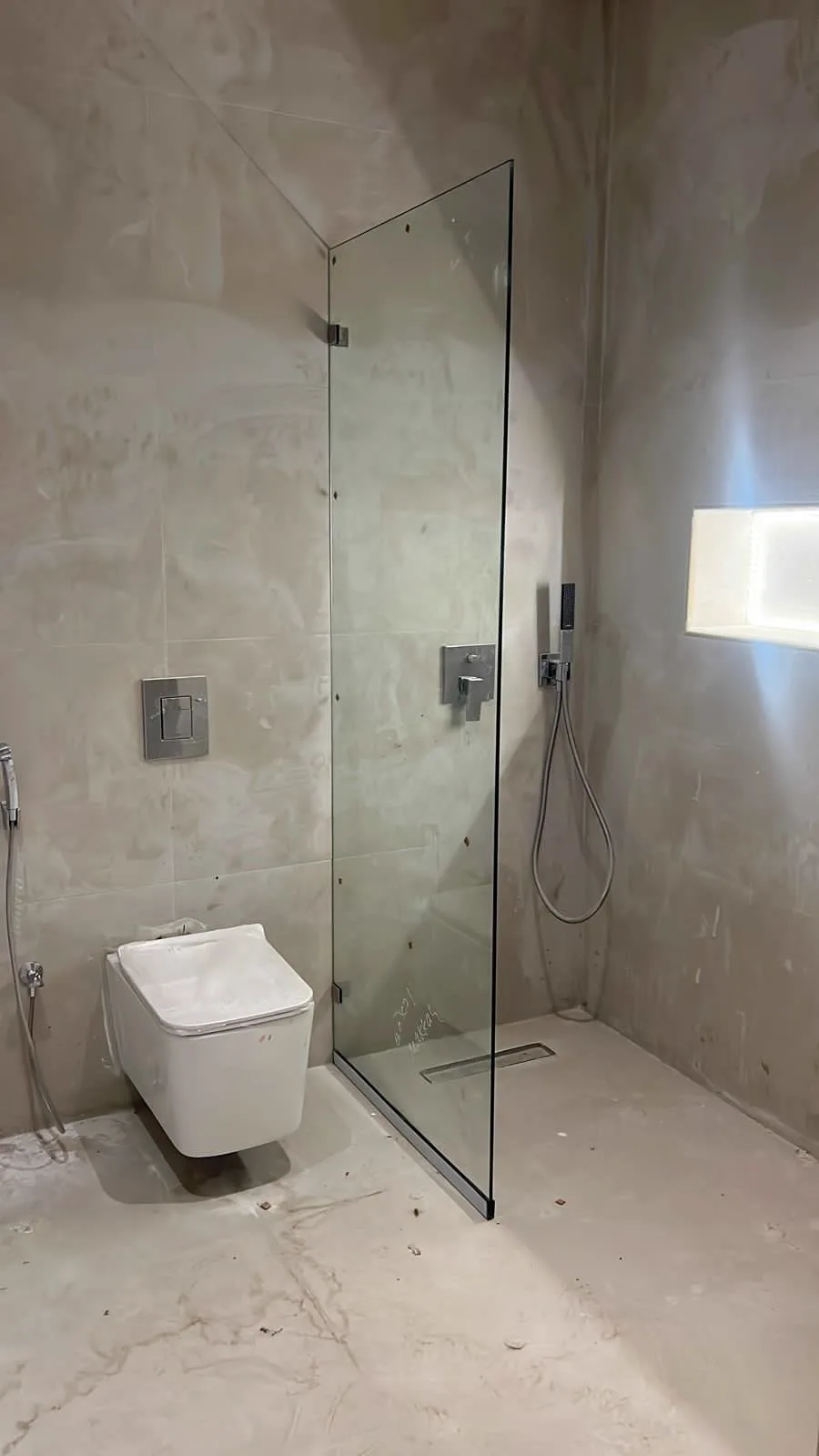 زجاج كبائن شور حمامات